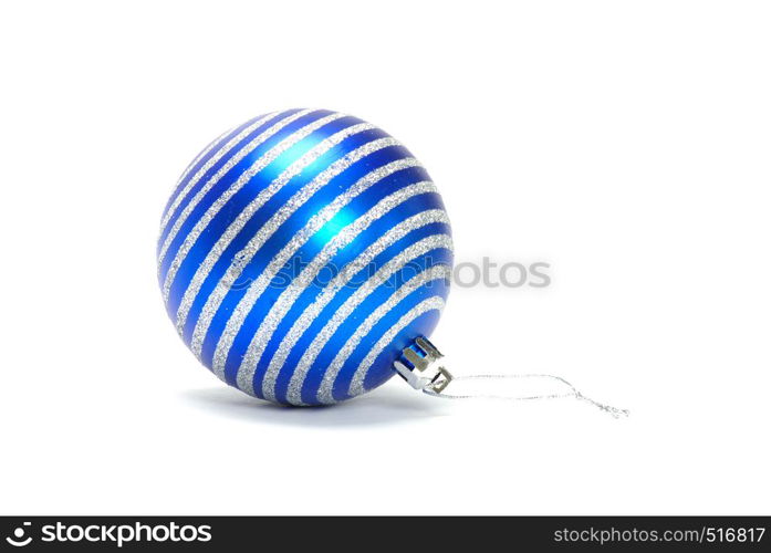 christmas ball isolated on white background