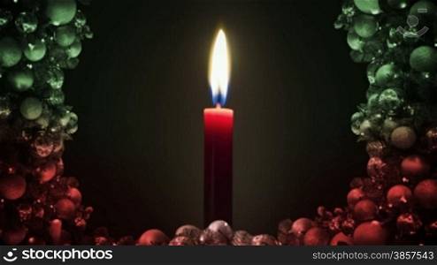 Christmas Candle Timelapse / Weihnachten Kerze zeitraffer