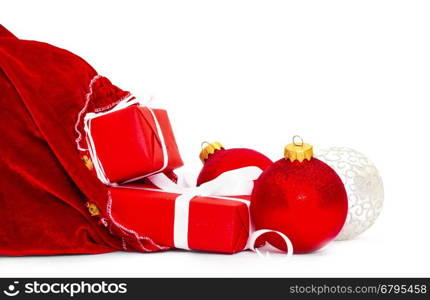 Christmas. Christmas Decoration Holiday Decorations Isolated on White Background