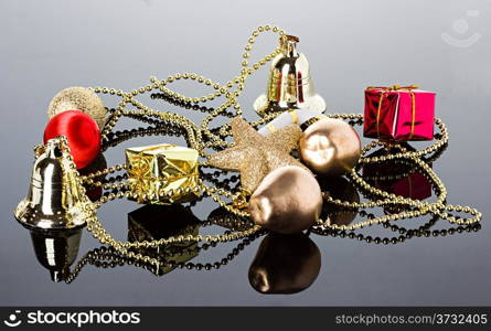 Christmas composition, decoration,