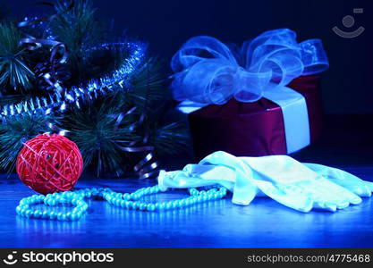 christmas decoration. Beautiful christmas decorations for a christmas tree
