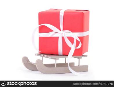 Christmas decoration. Composition on white background
