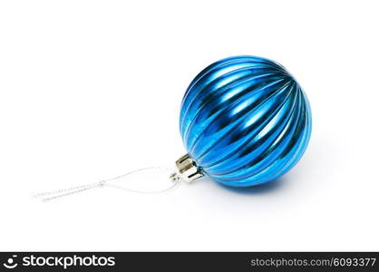 Christmas decoration isolated on the white background