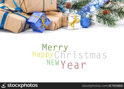 Christmas Decoration , Isolated on white background