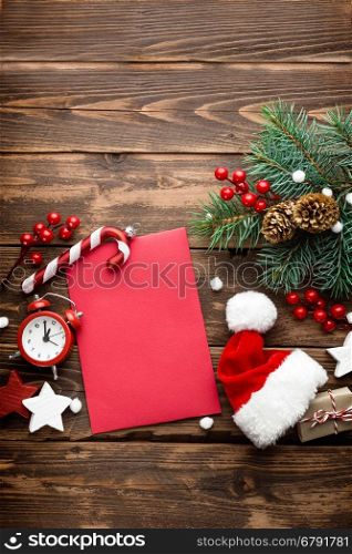 Christmas decoration, letter to Santa Claus