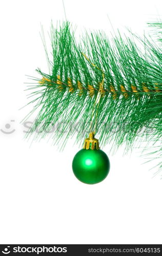 Christmas decoration on the tree