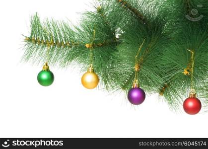 Christmas decoration on the tree