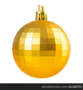 christmas decorative ball cut out from white background