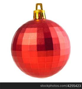 christmas decorative ball cut out from white background