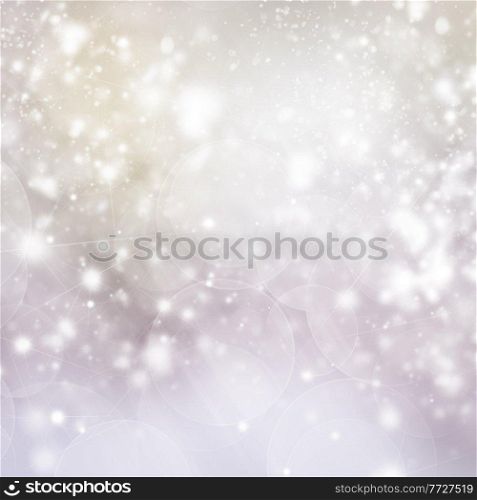 christmas defosued background  tree  branch and gray  gleaming bokeh  background