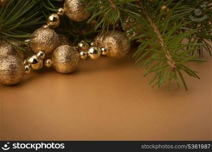 Christmas festive background with copy space