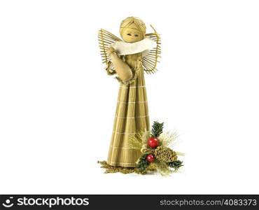Christmas Festive Season Decoration Angel. Christmas Festive Season Object Angel and Decorations
