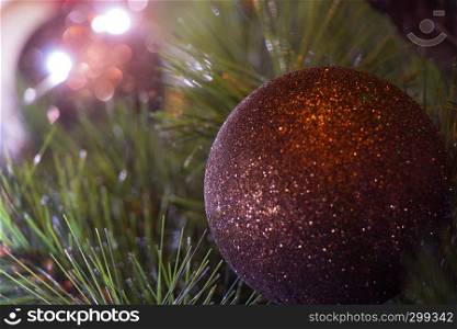 Christmas fir detail background
