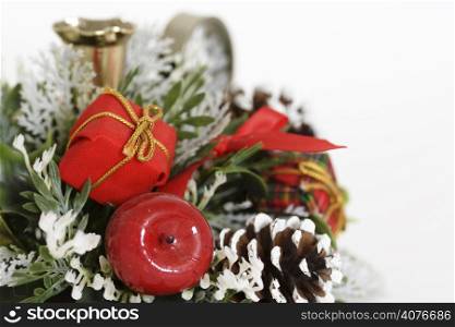 Christmas flower bouquet, can be used for background or border