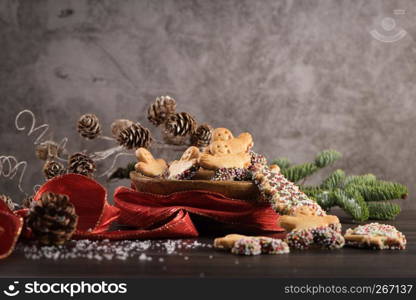 Christmas gingerbread cookies