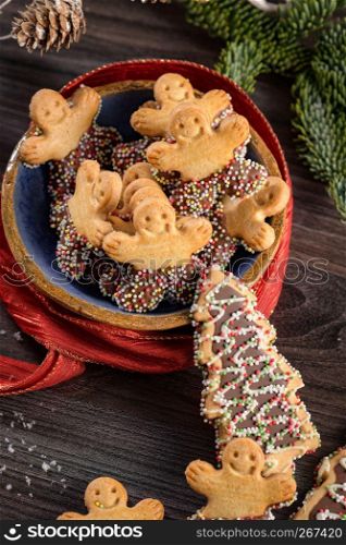 Christmas gingerbread cookies