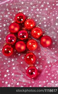 christmas glitter ball bauble