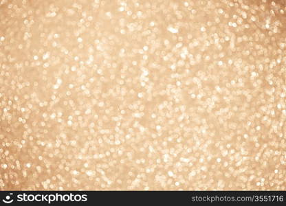 Christmas golden lights. Abstract background