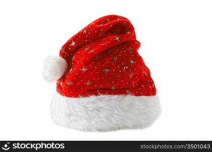 Christmas hat isolated on a white background