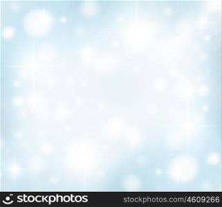Christmas holiday background card made of abstract defocused magic lights
