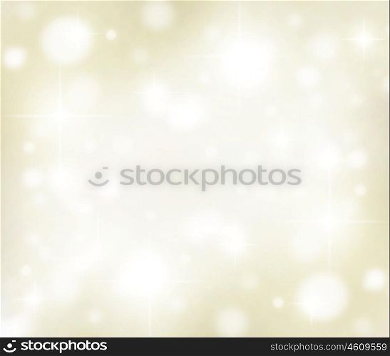 Christmas holiday background card made of abstract defocused magic lights