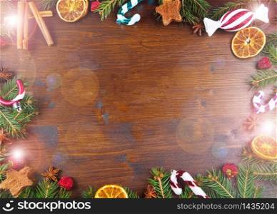 Christmas Holiday wood Background