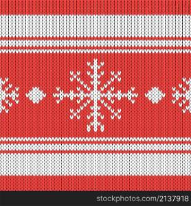 Christmas Knit Print. Scandinavian Red Knitted Border. Wool Pullover. Sweater Ugly Frame. Holiday Square Ornament. Festive Crochet.. Christmas Knit Print. Scandinavian Red Knitted Border. Wool Pullover. Sweater Ugly Holiday Ornament. Festive Crochet.