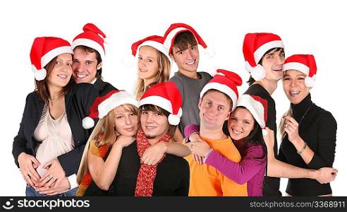 christmas many couples group