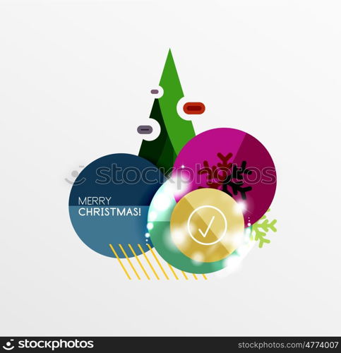 Christmas Sale Paper Stickers. Christmas Sale Paper Stickers