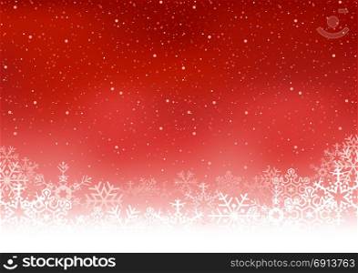 Christmas Snowflakes Background