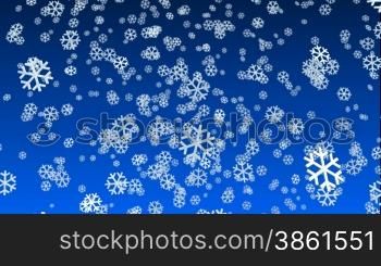 christmas snowflakes with alfa matte