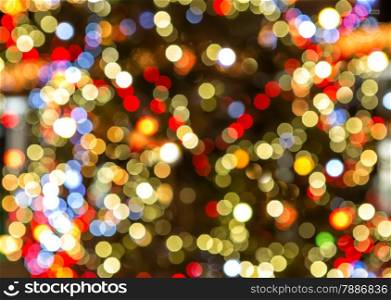 Christmas Tree Lights as a texture