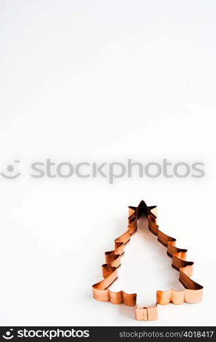 Christmas tree shaped cookie cutter
