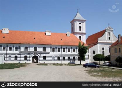 Church and Franciscan monastery in Osijek, Croatia