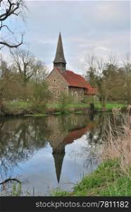 church by canal. english church by canal