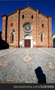 church castiglione olona the old wall terrace church bell tower plant