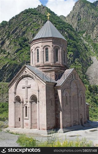 Church, Darial Gorge, Georgian Military Road, Georgia, Europe