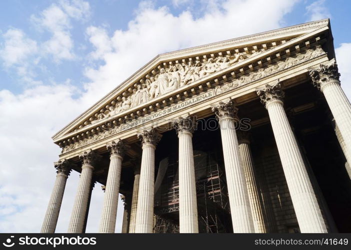 Church La Madeleine in Paris, France