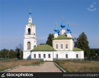 Church of Elijah The Prophet in Bibirevo village, Ivanovo region, Russia