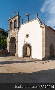 Church of Gatao. The Church of Gatao is a building whose construction timeline extends through the 13th and 14th centuries. Amarante, Portugal.