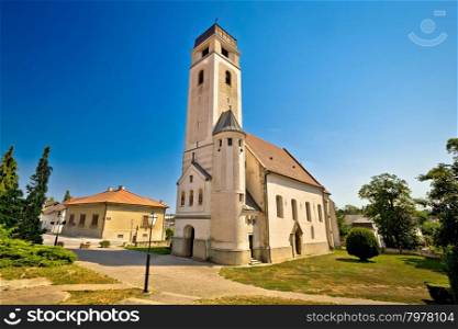 Church of Holy cross in Krizevci, Croatia