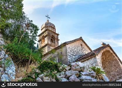 Church of Our Lady of Health in Kotor, Montenegro. Church of Our Lady of Health