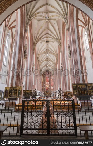 Church of Our Lady of the Pyaseke. Wroclaw. Poland