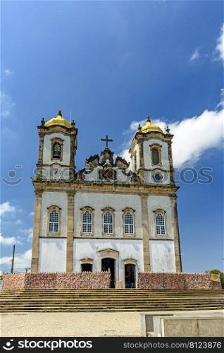 Church of Our Lord of Bonfim in the city of Salvador in Bahia. Famous for its architecture and traditional religious festivals. Church of Our Lord of Bonfim in the city of Salvador in Bahia.
