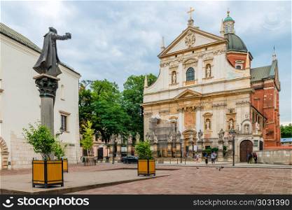 Church of Peter and Paul in the Old Town of Krakow, Poland
