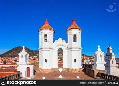 Church of San Felipe Neri (Oratorio de San Felipe de Neri) in Sucre, Bolivia
