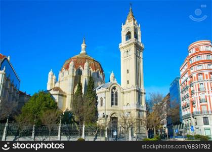 Church of San Manuel and San Benito in Madrid. Spain