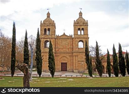 Church of Santiago in Salamanca (Spain)
