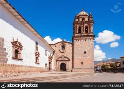 Church of Santo Domingo also known as Qurikancha Temple in Cusco, Peru