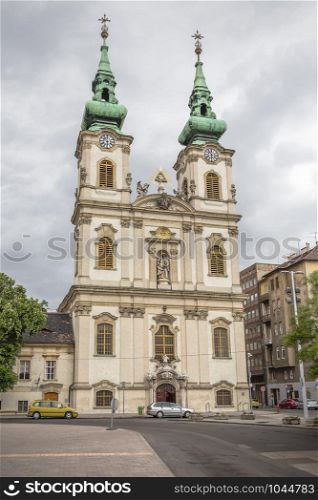 Church of St. Anne - Catholic church in Budapest, on the right bank of the Danube.